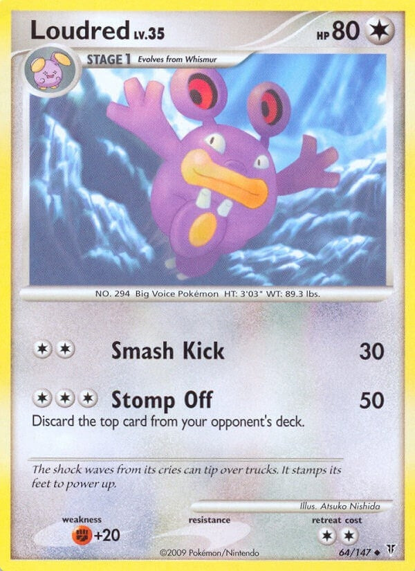 Image for Loudred (64) (Supreme Victors) (SV) - Pokemon