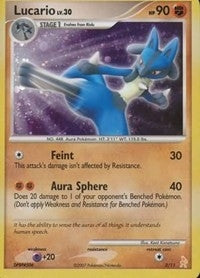 Image for Lucario (3/11) (DP Trainer Kit: Manaphy & Lucario) (PR) - Pokemon