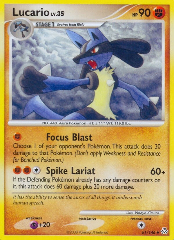 Image for Lucario (61/146) (Legends Awakened) (LA) - Pokemon