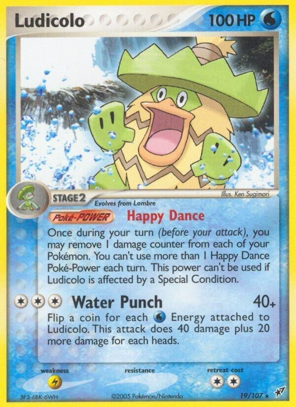 Image for Ludicolo (19/107) (EX Deoxys) (DX) - Pokemon