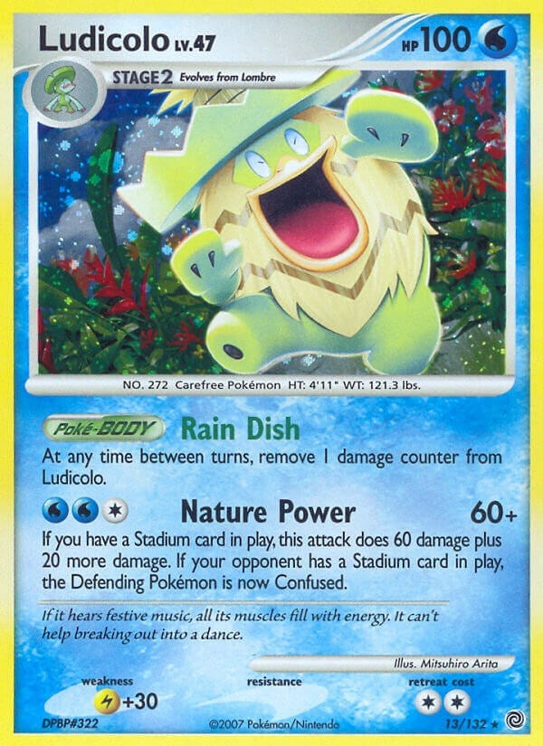 Image for Ludicolo (13/132) (Secret Wonders) (SW) - Pokemon