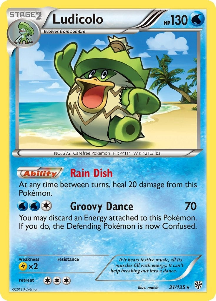 Image for Ludicolo (31/135) (Plasma Storm) (PLS) - Pokemon