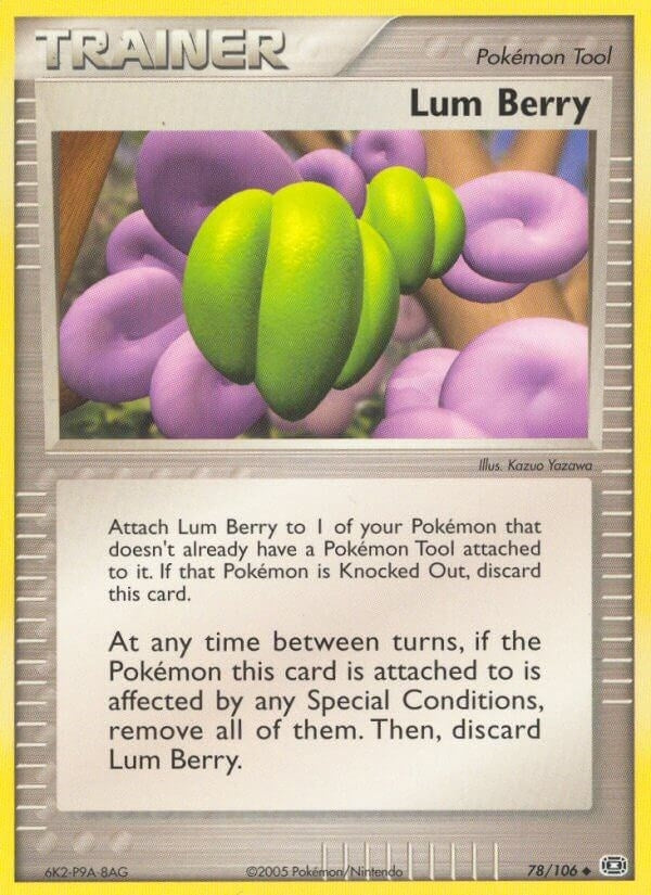 Image for Lum Berry (78/106) (EX Emerald) (EM) - Pokemon