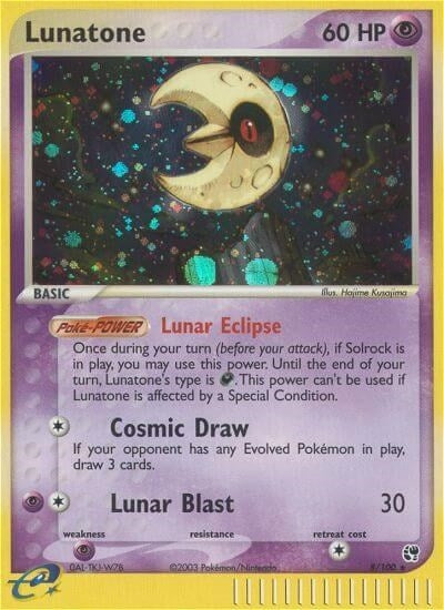 Image for Lunatone (8/100) (EX Sandstorm) (SS) - Pokemon
