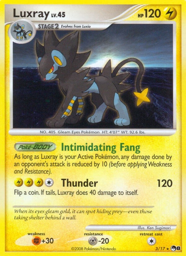 Image for Luxray (003/017) (POP Series 8) (POP) - Pokemon