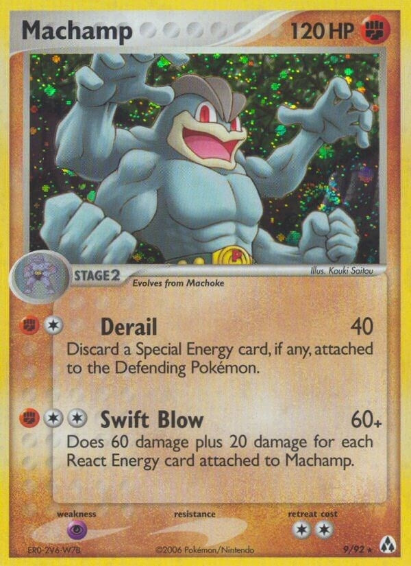 Image for Machamp (9/92) (EX Legend Maker) (LM) - Pokemon