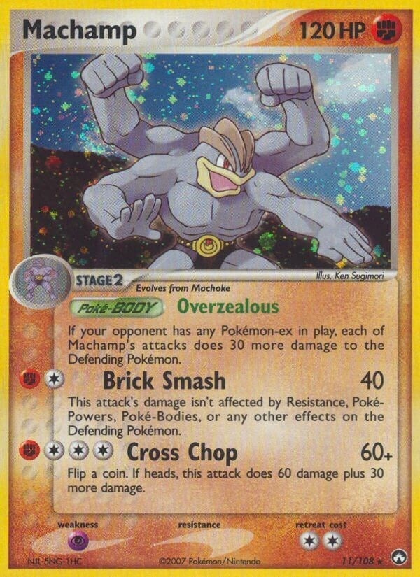 Image for Machamp (11/108) (EX Power Keepers) (PK) - Pokemon