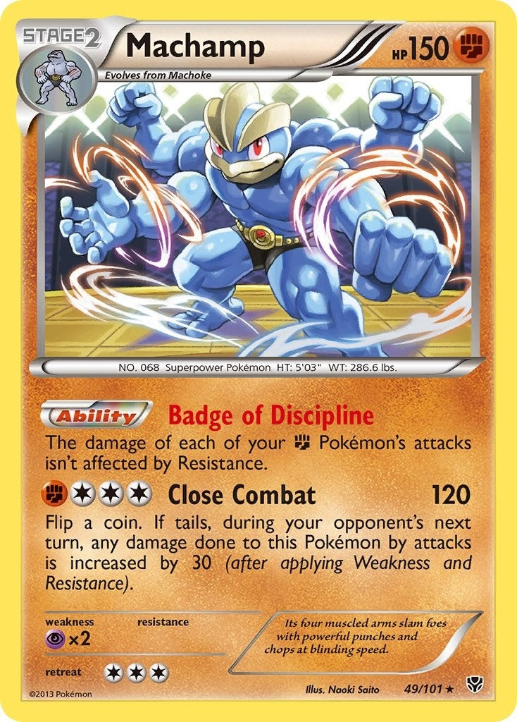 Image for Machamp (49) (49/101) (Plasma Blast) (PLB) - Pokemon