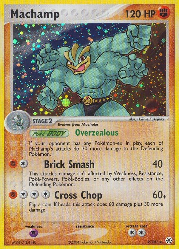 Image for Machamp (9/101) (EX Hidden Legends) (HL) - Pokemon