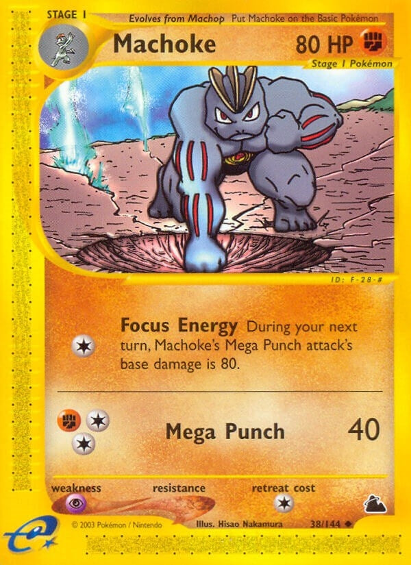 Image for Machoke (038/144) (Skyridge) (SK) - Pokemon