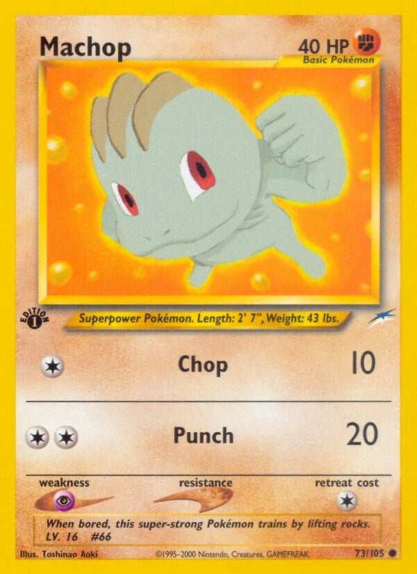 Image for Machop (073/105) (Neo Destiny) (N4) - Pokemon