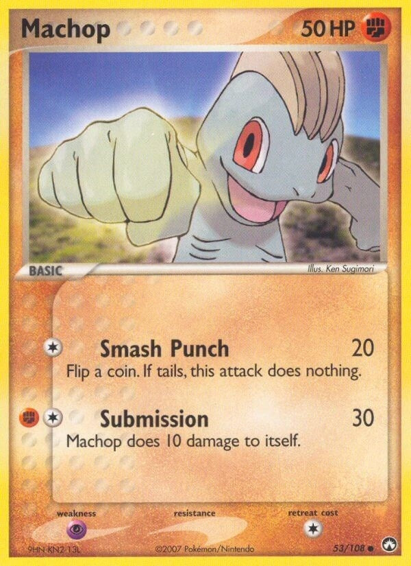 Image for Machop (53/108) (EX Power Keepers) (PK) - Pokemon