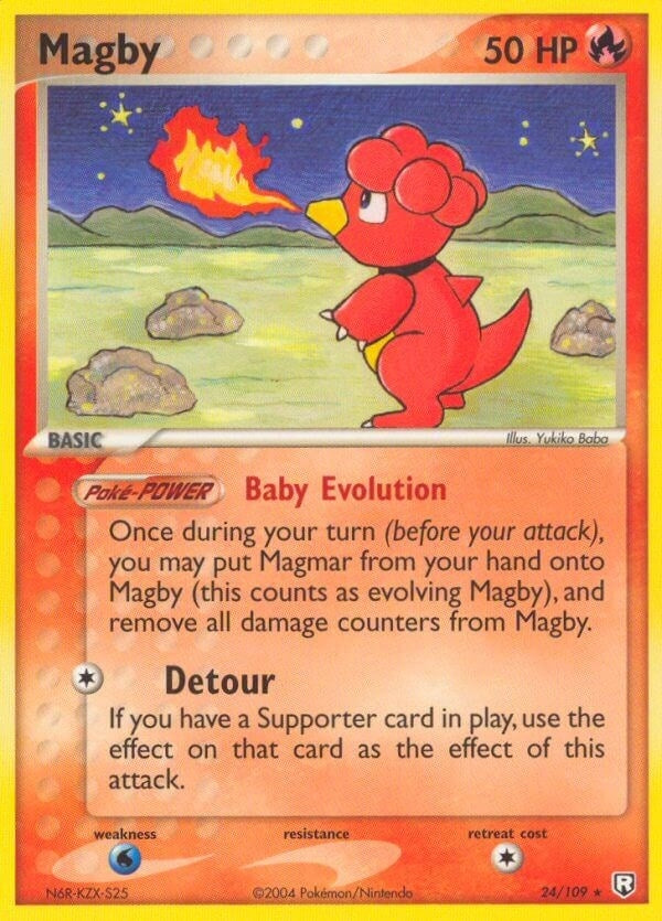 Image for Magby (24/109) (EX Team Rocket Returns) (RR) - Pokemon
