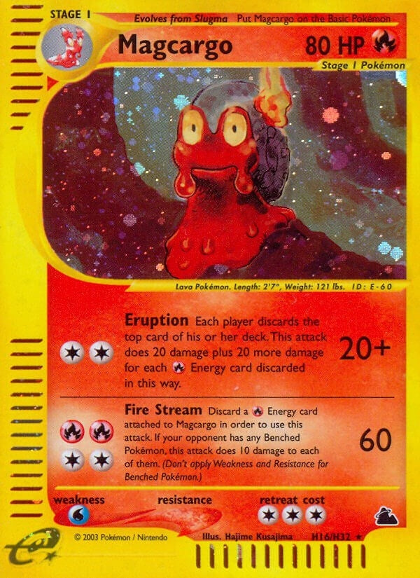 Image for Magcargo (H16) (H16/H32) (Skyridge) (SK) - Pokemon