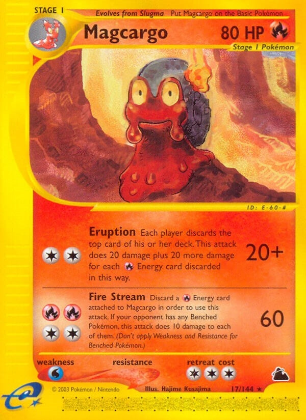 Image for Magcargo (17) (017/144) (Skyridge) (SK) - Pokemon