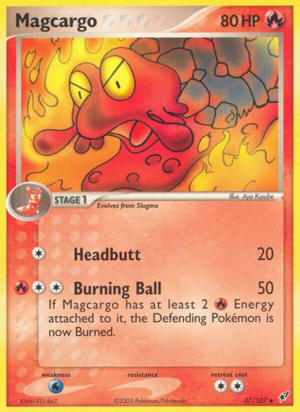 Image for Magcargo (37/107) (EX Deoxys) (DX) - Pokemon