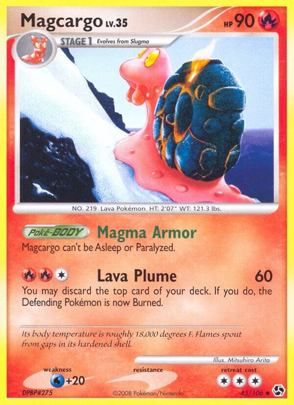 Image for Magcargo (45/106) (Great Encounters) (GE) - Pokemon
