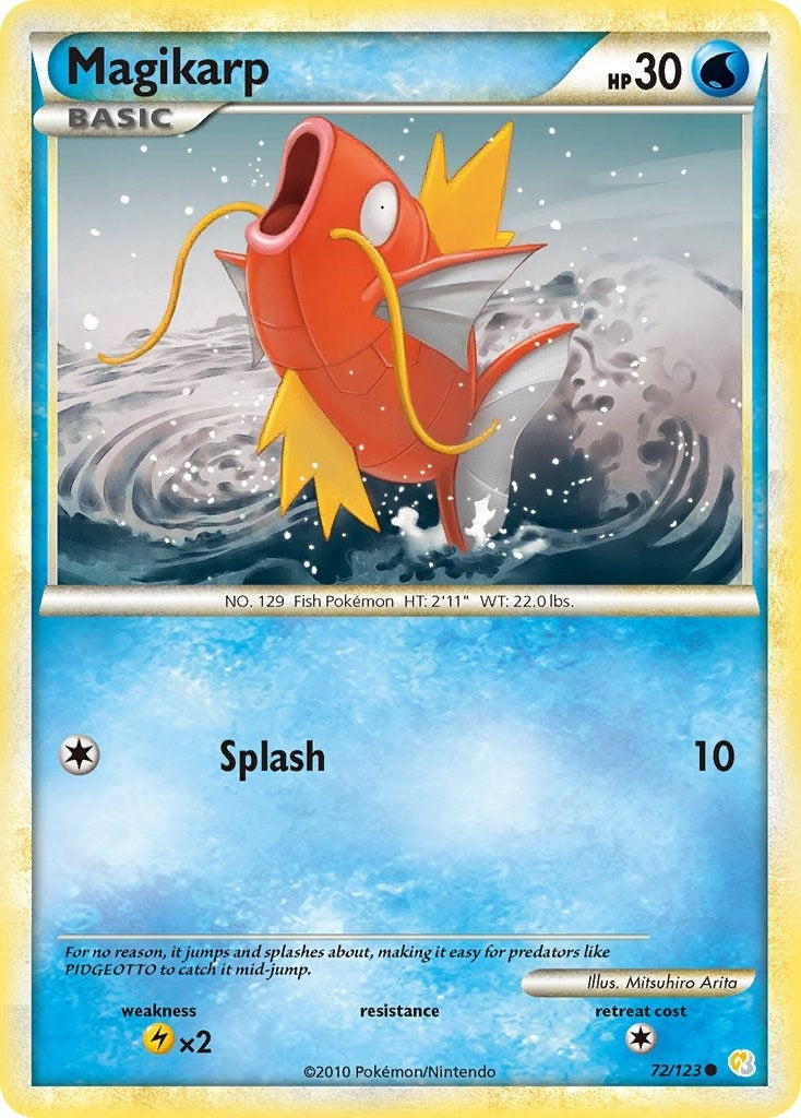Image for Magikarp (72/123) (HeartGold SoulSilver) (HS) - Pokemon