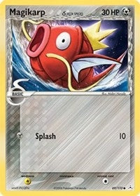 Image for Magikarp (Delta Species) (69/110) (EX Holon Phantoms) (HP) - Pokemon