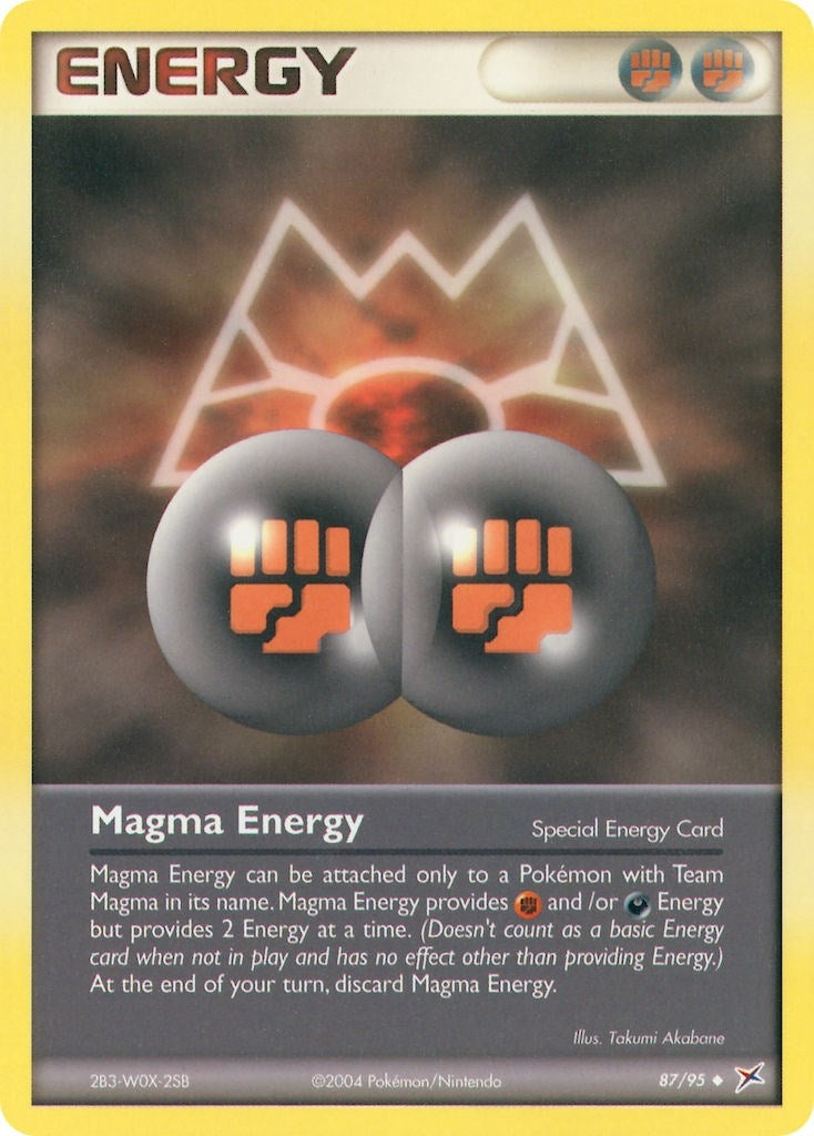 Image for Magma Energy (87/95) (EX Team Magma vs Team Aqua) (MA) - Pokemon