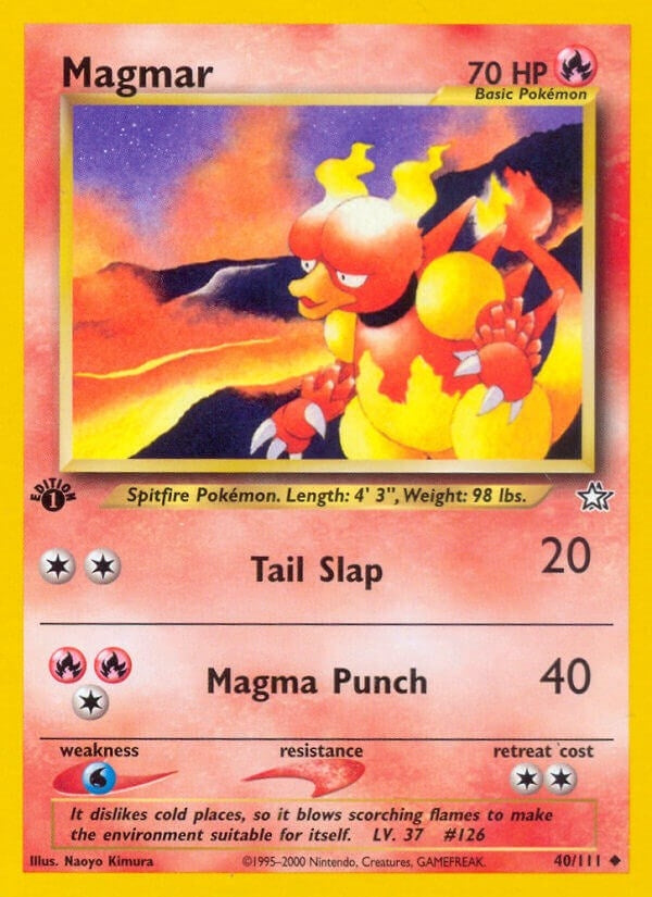 Image for Magmar (040/111) (Neo Genesis) (N1) - Pokemon