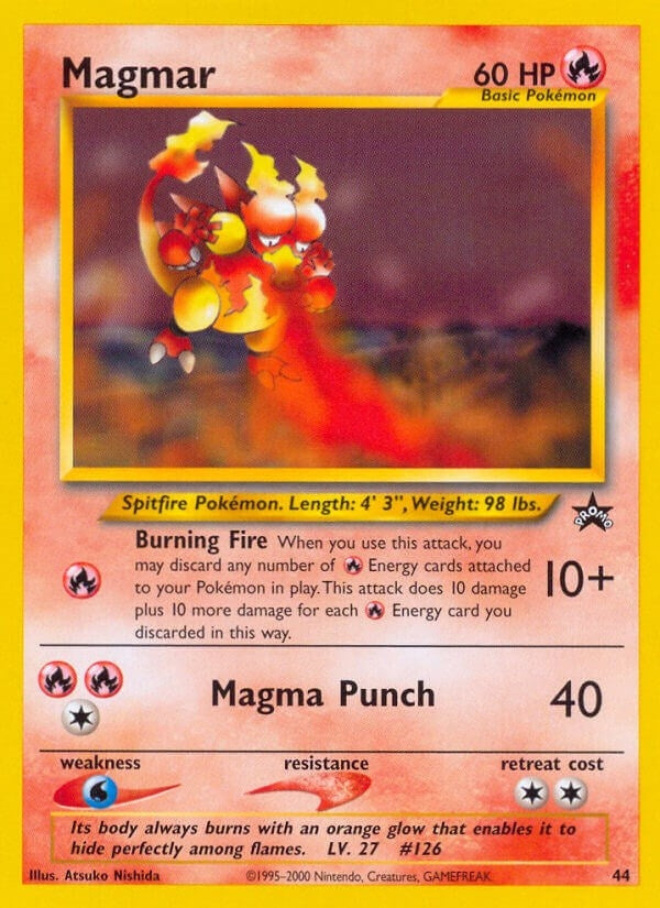 Image for Magmar (44/53) (WoTC Promo) (PR) - Pokemon