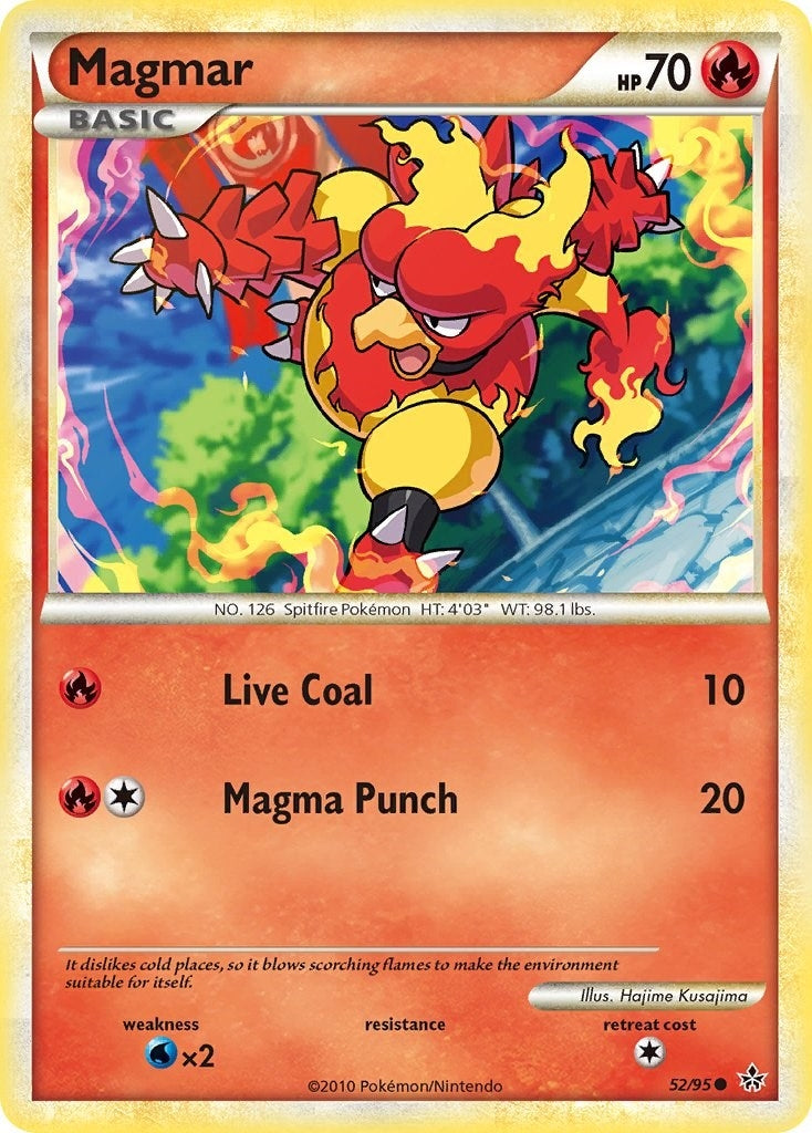 Image for Magmar (52/95) (Unleashed) (UL) - Pokemon
