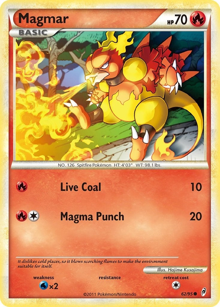 Image for Magmar (62/95) (Call of Legends) (CL) - Pokemon
