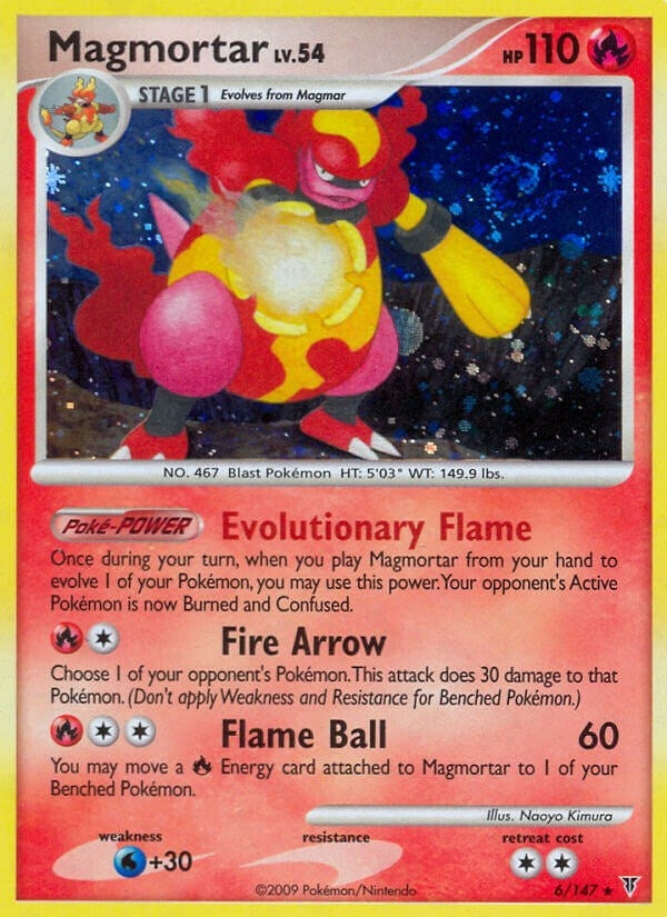 Image for Magmortar (6) (Supreme Victors) (SV) - Pokemon