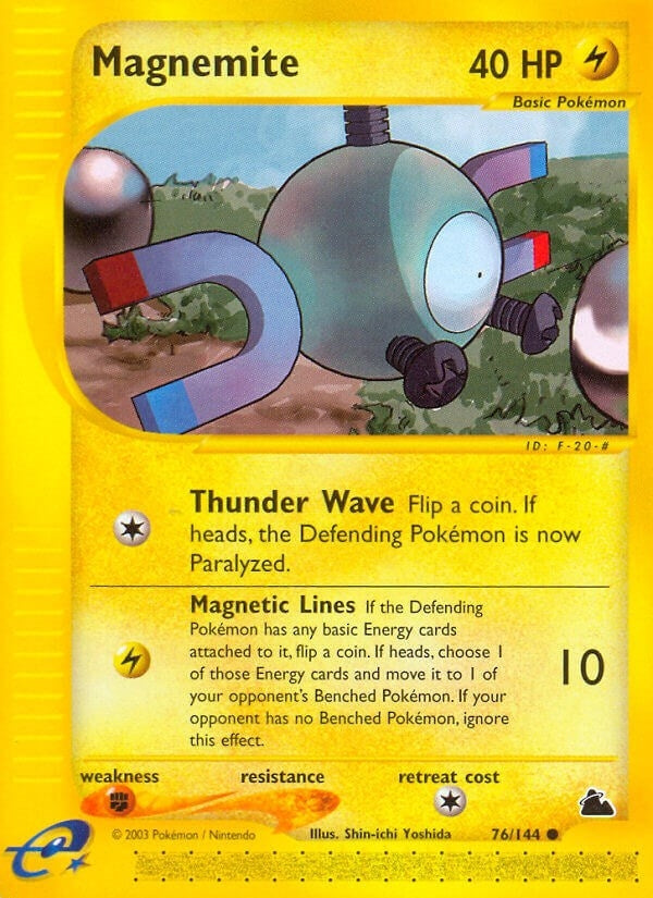 Image for Magnemite (076/144) (Skyridge) (SK) - Pokemon