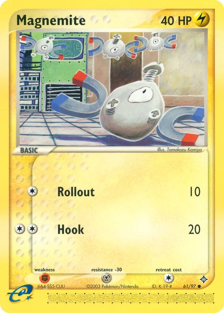 Image for Magnemite (61/97) (EX Dragon) (DR) - Pokemon