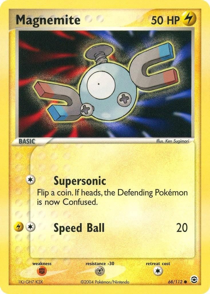 Image for Magnemite (68/112) (EX FireRed & LeafGreen) (RG) - Pokemon