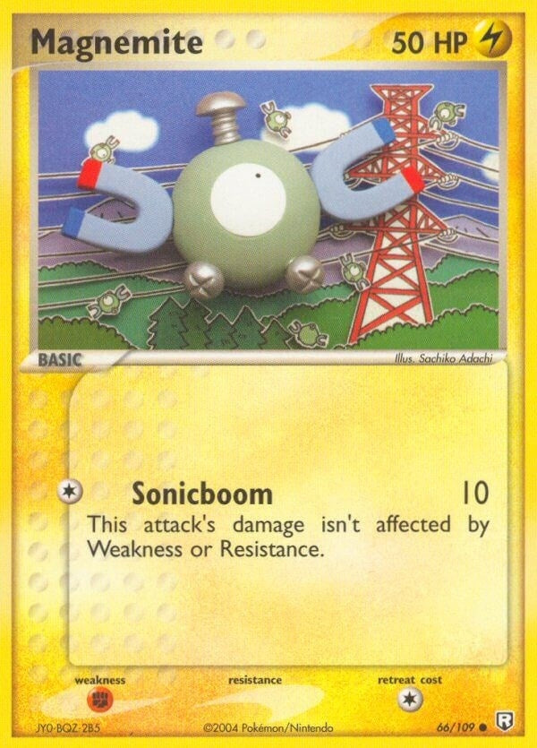 Image for Magnemite (66/109) (EX Team Rocket Returns) (RR) - Pokemon