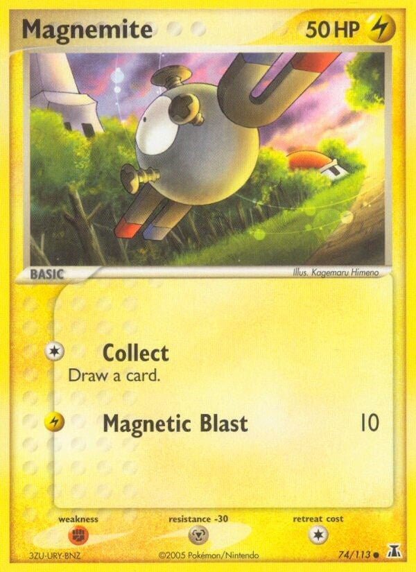 Image for Magnemite (74/113) (EX Delta Species) (DS) - Pokemon
