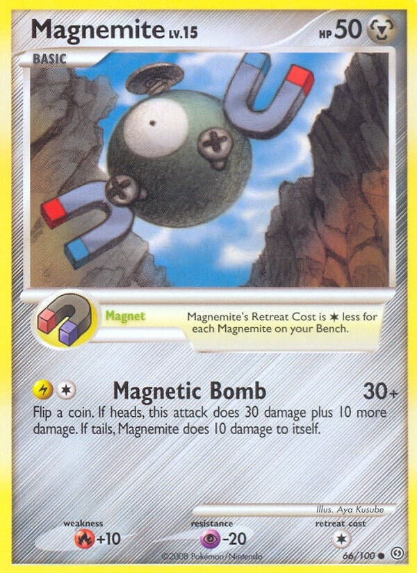 Image for Magnemite (66) (66/100) (Stormfront) (SF) - Pokemon