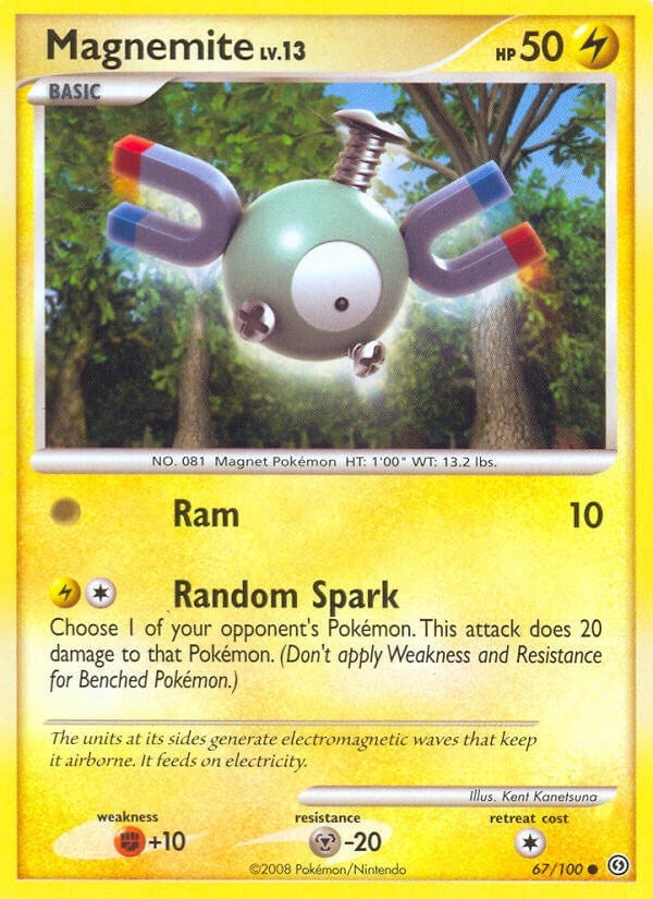 Image for Magnemite (67) (67/100) (Stormfront) (SF) - Pokemon
