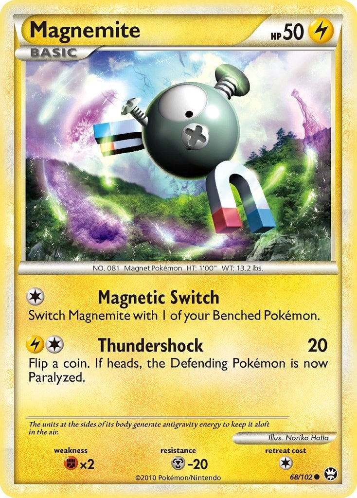 Image for Magnemite (68/102) (Triumphant) (TM) - Pokemon
