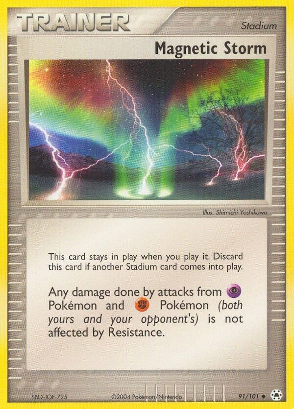 Image for Magnetic Storm (91/101) (EX Hidden Legends) (HL) - Pokemon