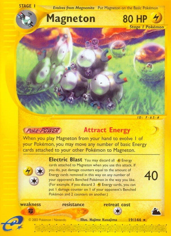 Image for Magneton (19) (019/144) (Skyridge) (SK) - Pokemon