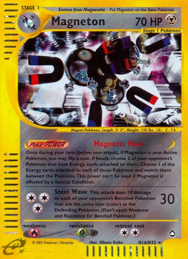 Image for Magneton (H16) (H16/H32) (Aquapolis) (AQ) - Pokemon