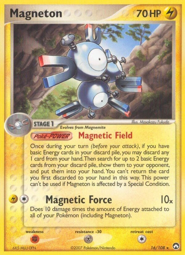 Image for Magneton (16/108) (EX Power Keepers) (PK) - Pokemon