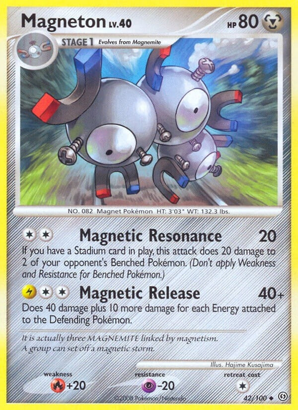 Image for Magneton (42) (42/100) (Stormfront) (SF) - Pokemon