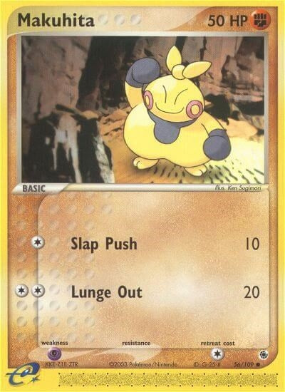 Image for Makuhita - 56109 (56/109) (EX Ruby and Sapphire) (RS) - Pokemon