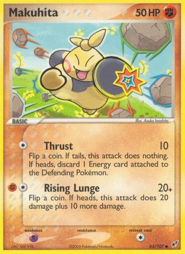 Image for Makuhita (65/107) (EX Deoxys) (DX) - Pokemon