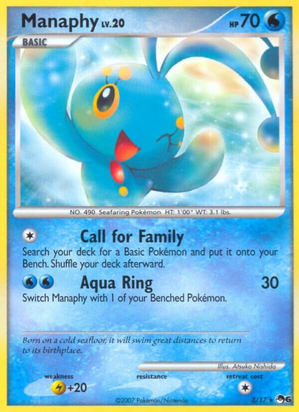 Image for Manaphy (003/017) (POP Series 6) (POP) - Pokemon