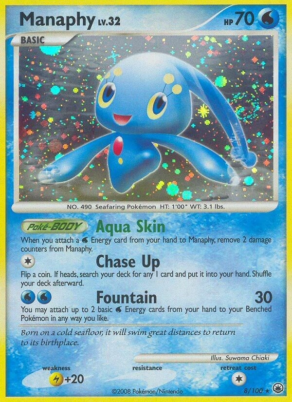 Image for Manaphy (8/100) (Majestic Dawn) (MD) - Pokemon
