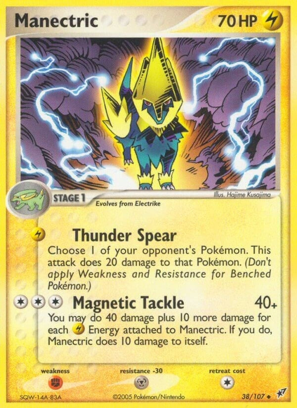 Image for Manectric (38/107) (EX Deoxys) (DX) - Pokemon