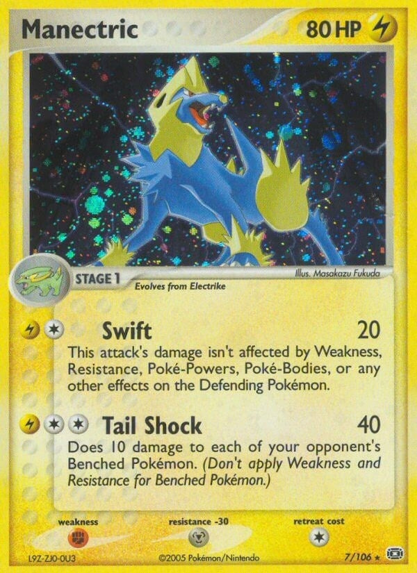 Image for Manectric (7/106) (EX Emerald) (EM) - Pokemon