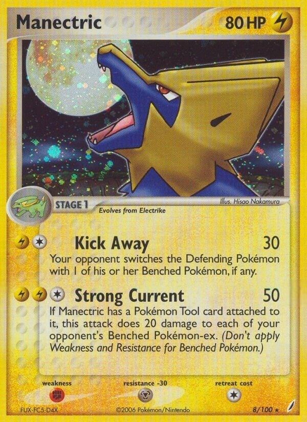 Image for Manectric (8/100) (EX Crystal Guardians) (CG) - Pokemon