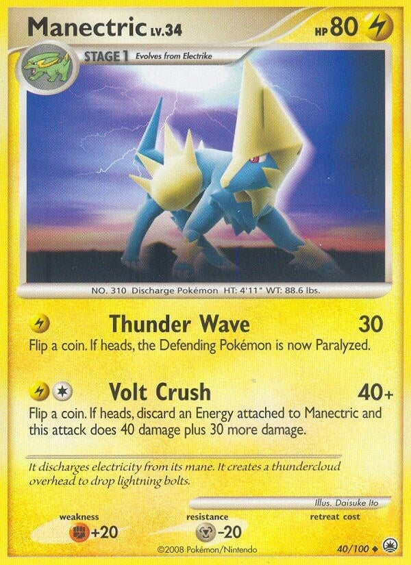 Image for Manectric (40/100) (Majestic Dawn) (MD) - Pokemon